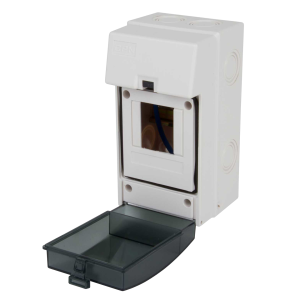3 Way Plastic Enclosure Unpopulated.