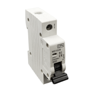 2A, Single Pole, B Curve, 6kA, MCB