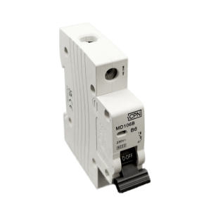 6A, Single Pole, B Curve, 6kA, MCB