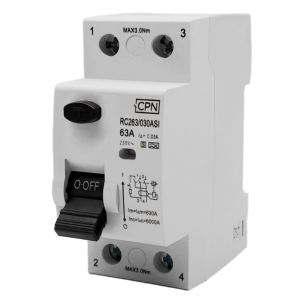 2 Pole Type A 63A, 30mA