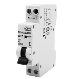 32A, C Curve 6kA, RCBO