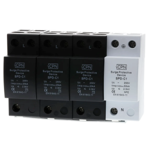 3 Phase, Type 1, Surge Arrester 25kA, 10/350s wave.