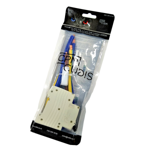Type 2 SPD Kit with cabling, 2 pin busbar & single pole 63A 10kA rated protective MCB