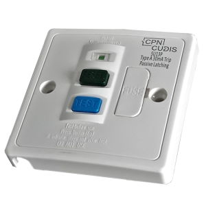 13A Plastic, 13A 30mA RCD Fused Spur