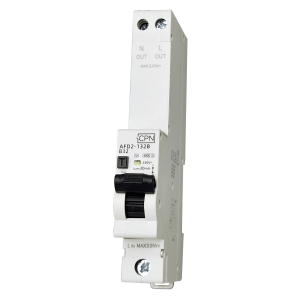 1 Pole & switched neutral, 32A B Curve, 30mA AFDD-RCBO