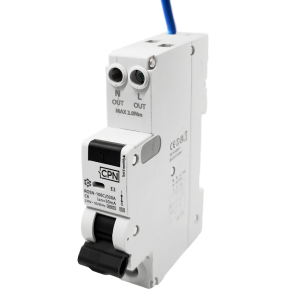 2 Pole, 1 module, 6A, B Curve, 30mA, Type A, Switched Neutral RCBO