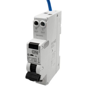 2 Pole, 1 module, 32A, B Curve, 30mA, Type A, Switched Neutral RCBO