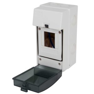 8 Way Plastic Enclosure Unpopulated