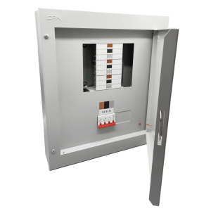 6 Way, TPN with 4 Pole 125A Main Switch (Surge Compatible)