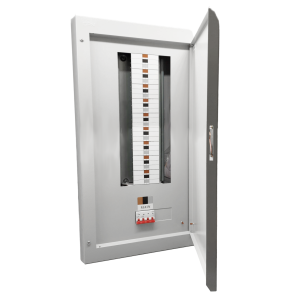 18 Way, TPN with 4 Pole 125A Main Switch (Surge Compatible)