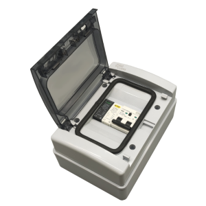 EV Plastic IP65 Board with Type B RCD & 32A MCB