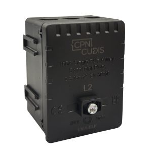 Black (L2) 100A 5-Way Single Pole Terminal Block